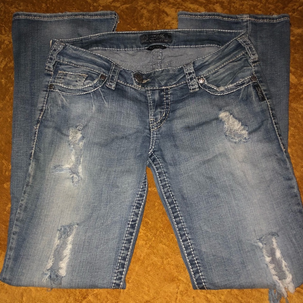 Rippy Silver Jeans